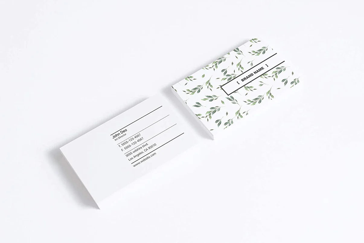 Nouveau Business Cards