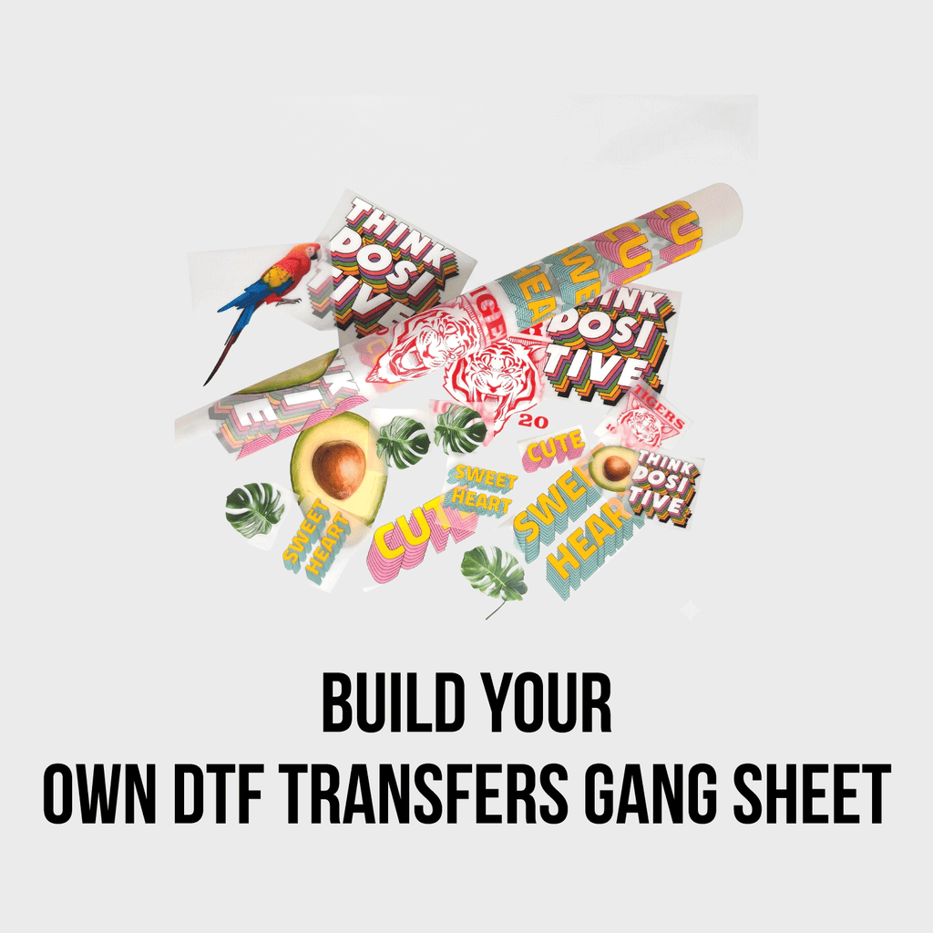 Build Your Own DTF Transfers Gang Sheet